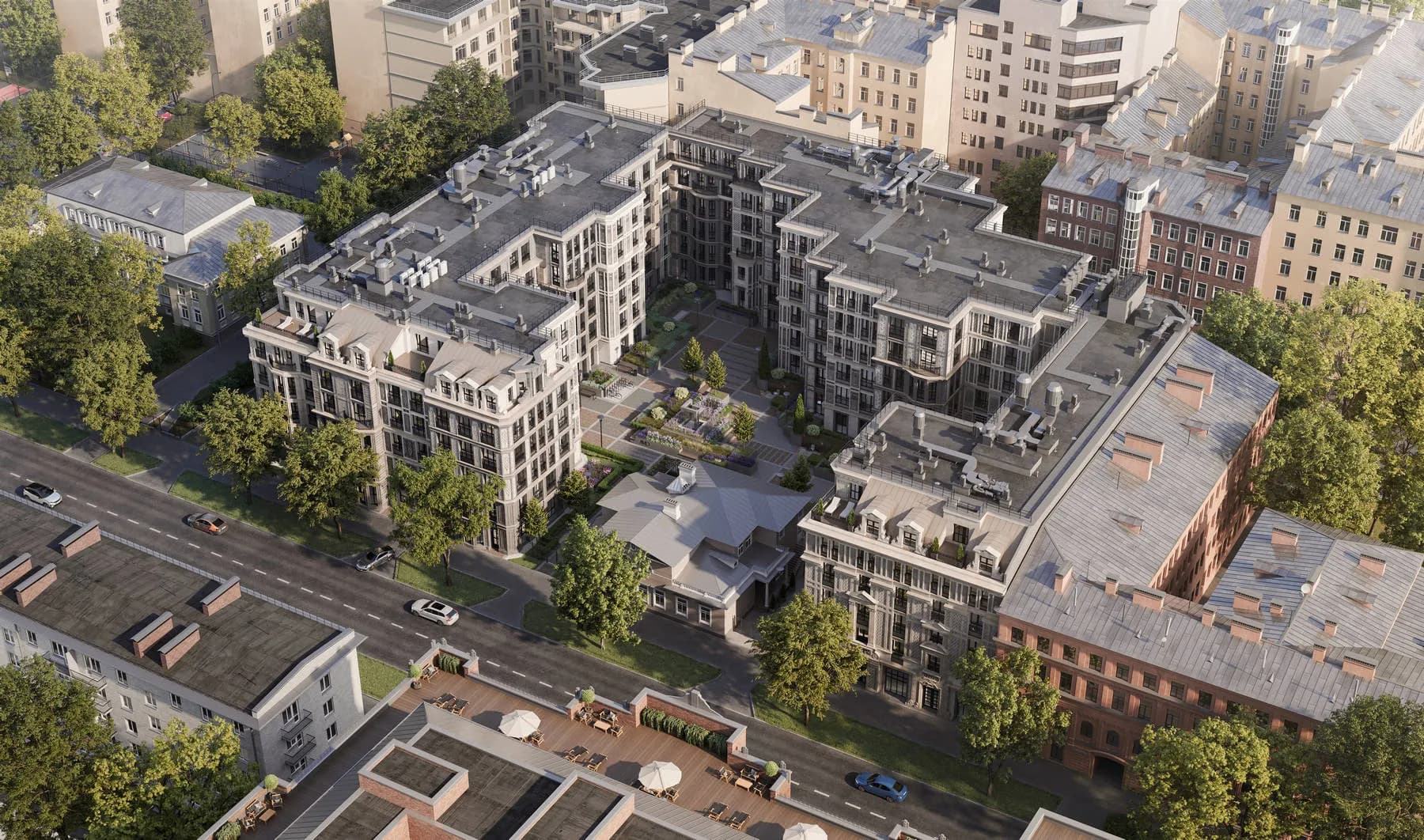 AMO architectural visualization project preview